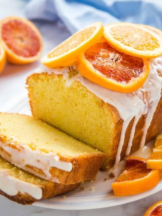 Orange Sour Cream Pound Cake Recipe