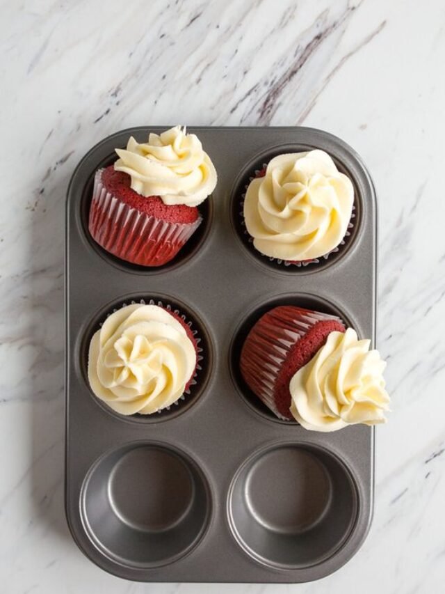 Small Batch Red Velvet Cupcakes Recipe